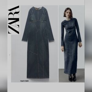 Zara denim dress